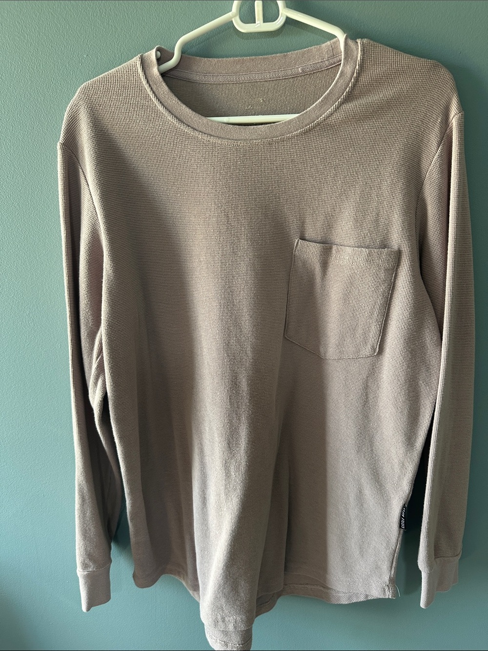 Long-Sleeve little bipsy waffle tee